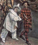 Paul Cezanne Pierrot and Harlequin china oil painting artist